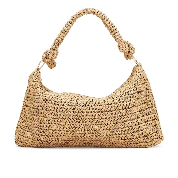 REVOLVE Handbags - REVOLVE 8 Other Reasons Shelly Crochet Bag Khaki NWOT Style